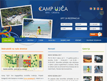 Tablet Screenshot of camp-ujca.com